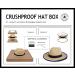 Pineapple&Star Sun Straw Fedora Beach Hat UPF50+ Unisex Beige Small - Buy Online on GoSupps.com