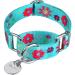 Then martingal collars for dogs adjustable-heavy duty-soft-smooth light they go the dog for large/small dogs (large 2.5cm wide blue-green and sunflower) large 2.5cm wide blue-green and sunflower