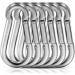 LANIAKEA 12Pcs 4inch Spring Snap Hook  M10 Stainless Steel Quick Links  3/8 inch Large Carabiner Clips Heavy Duty for Camping  Swing  Hammock  Hiking  Fishing  Gym  770LBS - Buy Online on GoSupps.com
