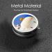 Santorini Greek Island Sea View Mini Pill Box | 3 Compartment Portable Pill Organizer for Travel & Home - Buy Online on GoSupps.com