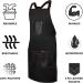Beauticone Professional Black Barber Apron | Waterproof Hair Stylist Salon Apron for Men & Women - Buy Online on GoSupps.com