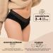3th Periods Underwear Set | Organic Cotton Menstrual Underwear | Leak-Proof & Washable | Hygienic Black 3-Pack (L) - Zenaphyr - Buy Online on GoSupps.com