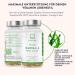 Omega 3 Vegan Capsules 1500mg | 90 Algae Oil Capsules | 300 EPA & 600 DHA | Boost Brain & Visual Power - Buy Online on GoSupps.com