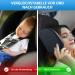 Adjustable Leather Car Headrest for Kids & Adults - Breathable Neck Support Pillow (1 Pack) | Ideal for Comfortable Travel - Buy Online on GoSupps.com