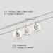 Anavia Personalized Pet Portrait Necklace - Handmade Pet Memorial Jewelry Gift - Custom Engraved Round Disc Necklace for Pet Lover - Dog Cat Memorial Necklace, Silver - Buy Online on GoSupps.com