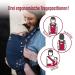 Manduca First Baby Carrier - Organic Cotton Ergonomic Carrier for Newborns & Toddlers (3.5-20 kg) - Rainbownight Rainbow Night Design - Buy Online on GoSupps.com