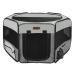 Seiyierr Dog Playpen, Portable Pet Playpen, Puppy Playpen, Cat Playpen with Carrying Case, Dog Playpen for Small Dogs Indoor/ Outdoor, Removable Mesh Shade Cover