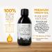 Organic Black Seed Oil Cold Pressed - 200ml High Strength 3X% - Certified Pure Virgin Oil - Omega 3 6 & 9 - Glass Bottle - by Inner Vitality - Buy Online on GoSupps.com