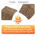 Runature Real Hair Clip-In Extensions - Dark Blonde & Gold Blonde Remy Human Hair Seamless Short 14 Inch - 120g 7 Pieces (#10P16) - Buy Online on GoSupps.com