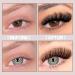 Fluffy Lash Clusters 10-22mm | 80D Black & Brown D Curl Eyelash Extensions | 296 PCS Thick Volume Individual False Eyelashes - Anforlin - Buy Online on GoSupps.com