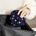 Women's Dark Blue Starry Sky Period Kit - Portable Storage Pockets for Feminine Products - Buy Online on GoSupps.com