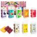 Juehu 8 pieces fragrance cubes aromatherapy wax block melts scented wax cubes aroma candles aromatherapy candles portable for massage stress to reduce birthday mother's day anniversary Christmas day