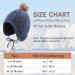 XIAOHAWANG Baby Boys Winter Hat with Velvet Lining and Earflaps - 0-6 Months, Jean Blue - Buy Online on GoSupps.com