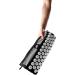 Doyoufitness Acupressure Mat with Pillow & Carrying Bag - Massage Relaxation & Meditation Relief | 66x40cm | Head Neck & Back Pain Relief - Black - Buy Online on GoSupps.com