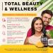 WELVIUM Liquid Biotin and Collagen Peptide Complex with Keratin Hyaluronic Acid MCT Oil Zinc Vitamins B6 B7 B12 A C D3 E - Hair Skin and Stronger Nails Supplement for Women and Men - Buy Online on GoSupps.com