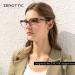 Zenottic Women's Fashion Reading Glasses - 4 Stylish Pairs in Pink Gray Brown & Blue | 2.0x Magnification for Work Outdoor & Parties - Shop Internationally! - Buy Online on GoSupps.com
