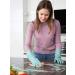 Buy Lanon Wahoo 3 Pairs Reusable Household Gloves - Size M for Kitchen Cleaning & Dishwashing | Eco-Friendly Skin-Minded Gloves - Buy Online on GoSupps.com