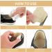 Buy WLLHYF 2 Pairs Heel Grips - Cute Bear Self-Adhesive Cushion Pads for Blister Prevention | Cuttable Insole Inserts for Big Boots - Apricot & Black - Buy Online on GoSupps.com