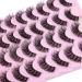 JIMIRE False Eyelashes 14 Pairs Pack | D Curl Faux Mink Cat Eye Lashes | 15MM Wispy Thin Strips with Clear Band | Natural Russian Style for Fluffy, Demi-Wispies Look - Buy Online on GoSupps.com
