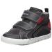 Geox B KILWI BOY C Baby Boy's Sneaker 7 UK Dk Grey Dk Red