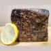 Aroma Depot Lemon Raw African Black Soap 8 oz - 100% Natural Handmade Soap for Acne Eczema Psoriasis & Scar Removal - Best Face & Body Wash - Buy Online on GoSupps.com
