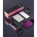 Ionic Hair Straightener Brush - 16 Temp Settings Fast Heating Anti-Scald Safety Auto-Off Temp Memory - Black Pink - Buy Online on GoSupps.com