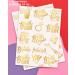 XO Fetti 30 Bride Tribe Metallic Tattoos - Bachelorette Party Decorations & Bridesmaid Favor - Buy Online on GoSupps.com
