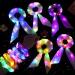 Hiwooii 15 Pack LED Light Up Hair Scrunchies - Glowing Hair Bands with 3 Light Modes for Women & Girls - Buy Online on GoSupps.com
