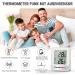 ThermoPro TP200 Dual Room Thermometer with Outdoor Sensor - Accurate Temperature Monitor for Home Garden Greenhouse & Animal Stall - Buy Online on GoSupps.com