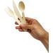 KingSeal Biodegradable Birch Wood Cutlery Forks - 6 Inch, Pack of 100 - Eco-Friendly Disposable Utensils - Buy Online on GoSupps.com