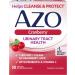 AZO D Mannose Urinary Tract Health Cleanse Flush & Protect The Urinary Tract & Cranberry Urinary Tract Health Supplement 1 Serving 1 Glass of Cranberry Juice Sugar - Buy Online on GoSupps.com