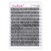 Eyelashes Individual Cluster 20D 0.07 C Curl | 15-20mm Artificial Eyelash Extensions for Beginners - DH-20D-07-C - Buy Online on GoSupps.com