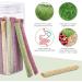 ERKOON 25 Pcs Timothy Hay Sticks Rabbit Chew Toys | Natural Molar Sticks for Rabbits, Guinea Pigs, Chinchillas, Hamsters | Timothy Grass Treats with Oatmeal and Beet - Buy Online on GoSupps.com