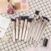 MAANGE 16 Pcs Professional Makeup Brushes Set with Sponges and Cleaner - Champagne Gold - Buy Online on GoSupps.com
