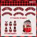 Norinoya 12Set Christmas Cupcake Toppers and Wrappers Merry Christmas Cake Topper for Christmas Eve Party Decorations Party Supplies Christmas-12 - Buy Online on GoSupps.com
