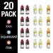 Glaceau Vitamin Water Zero Variety Pack - 20 Fl Oz Bottles (Pack of 20) - 400 Fluid Ounces - Buy Online on GoSupps.com