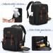 Bafaso Barber Travel Backpack - Black Hair Cutting Tools Bag - Buy Online on GoSupps.com