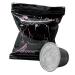 Coffee Capsules for Nespresso Original Machine - Made in Italy - 50 Medium Roast Espresso Pods Compatible with Nespresso Original - Individually packaged - BLACK LABEL - 80% ARABICA - 20% ROBUSTA - MEDIUM CAFFEINE