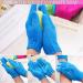 4 Pairs Exfoliating Bath Gloves - Double Sided Shower Mitts | Spa & Bath Accessories in Rose Green Pink Blue - Buy Online on GoSupps.com