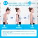 Adjustable Posture Corrector for Women & Men - Breathable Upper Back Support Brace for Scoliosis & Pain Relief - Buy Online on GoSupps.com
