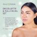 SilcSkin Decollette & Full Facial Set | Reusable Medical-Grade Silicone Pads for Chest Wrinkles & Facial Care - International Shipping Available - Buy Online on GoSupps.com