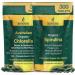 Biogenesis Organic Spirulina & Chlorella Minis Bundle Easy-to-Swallow Mini Tablets (200mg) Australian Grown Supergreens Rich in Phycocyanin & Chlorophyll 600 Count Supply