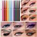  Generisch Set of 12 colored kohl eyeliner pencils - Waterproof - Matte - Long-lasting - 0.2g per pencil - Rainbow colors - For carnival stage makeup wedding - Buy Online on GoSupps.com