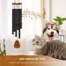 Pet Memorial Wind Chimes with Rainbow Bridge Bracelet - Sympathy Gifts for Loss of Dog or Cat - Buy Online on GoSupps.com