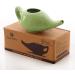 2activelife Yoga Neti Pot - Handcrafted Ceramic Nasal Wash Pot, 225ml Capacity, Freckle Pattern Green - Dishwasher Safe - Buy Online on GoSupps.com