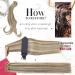 Shop Moresoo Real Hair Clip-In Extensions - Blonde & Light Brown Remy Hair 120g 50cm | Premium Quality Natural Look - Buy Online on GoSupps.com