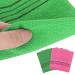 5-Part Asian Peeling Gloves - Double-Sided Korean Scrubbing Washcloths for Dead Skin Removal | Shower Peeling Gloves in Pink & Green - Buy Online on GoSupps.com