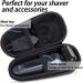 JEVONG Razor for Braun S3/S7/S9 | Hard Shell Travel Case with Charging Space | Electric Shaver Accessories - Buy Online on GoSupps.com
