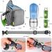 Odoland Dog Treat Pouch Bag Set - Dog Walking Bag with Water Bottle, Poop Bag Holder & Treat Bag - Pet Training Grey - Buy Online on GoSupps.com