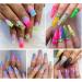 Prreal 24 Color Pigment Nail Powder Colorful Iridescent Glitter Ultrafine Luminous Pearlescent High-Gloss Halo Powder Nails Pigments Dust 3D DIY Nail Art Decoration(Color C ) - Buy Online on GoSupps.com